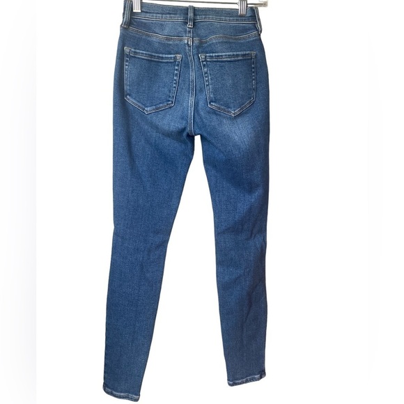 Pacsun High Rise Distressed Medium Wash Jegging Jean Size 23 - Picture 5 of 9